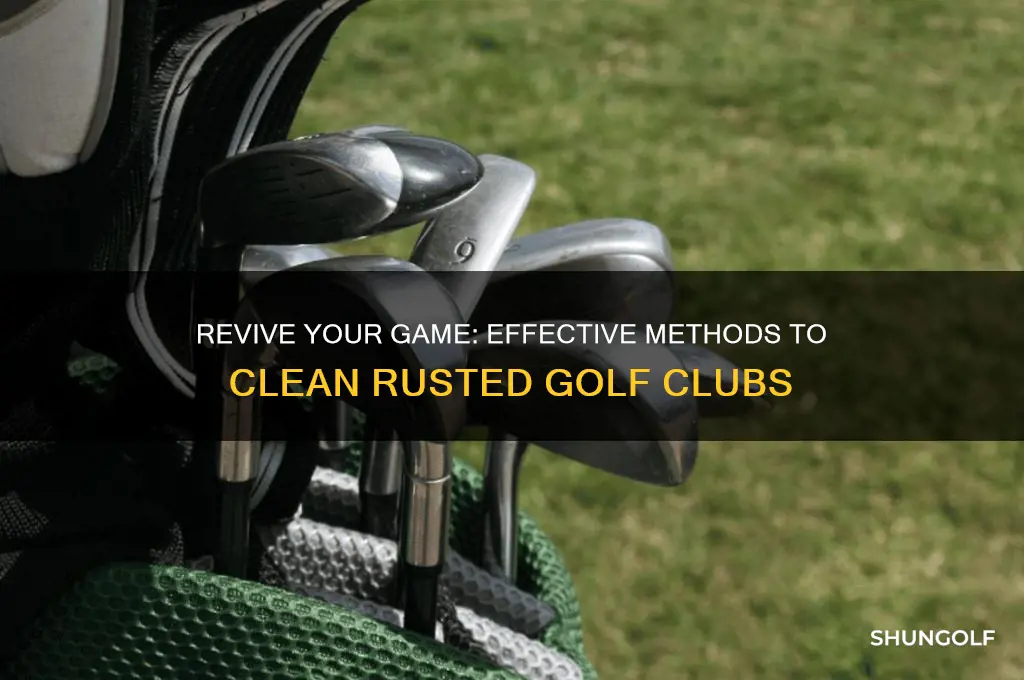 how to clean rusted golf clubs