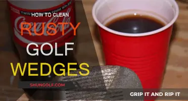 Cleaning Rusty Golf Wedges: Tips and Tricks