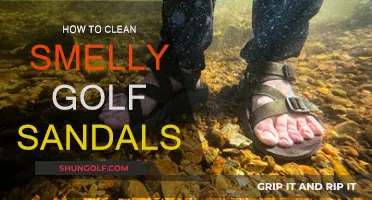 Cleaning Stinky Golf Sandals: A Step-by-Step Guide