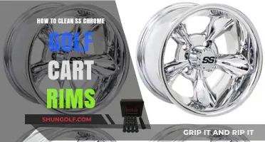 Easy Steps to Clean and Shine SS Chrome Golf Cart Rims