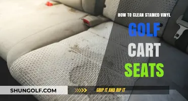 Revive Your Golf Cart: Effective Cleaning Tips for Stained Vinyl Seats