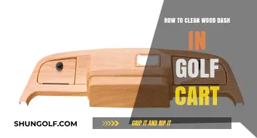 Easy Steps to Clean and Maintain Your Golf Cart's Wood Dash