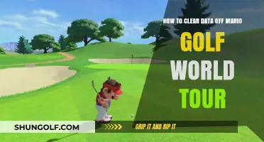 Erasing Your Progress: A Guide to Clearing Data in Mario Golf World Tour