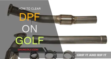 Clearing Golf's DPF: A Step-by-Step Guide