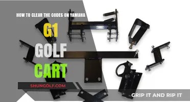 Clearing Codes on Your Yamaha G1 Golf Cart: A Step-by-Step Guide