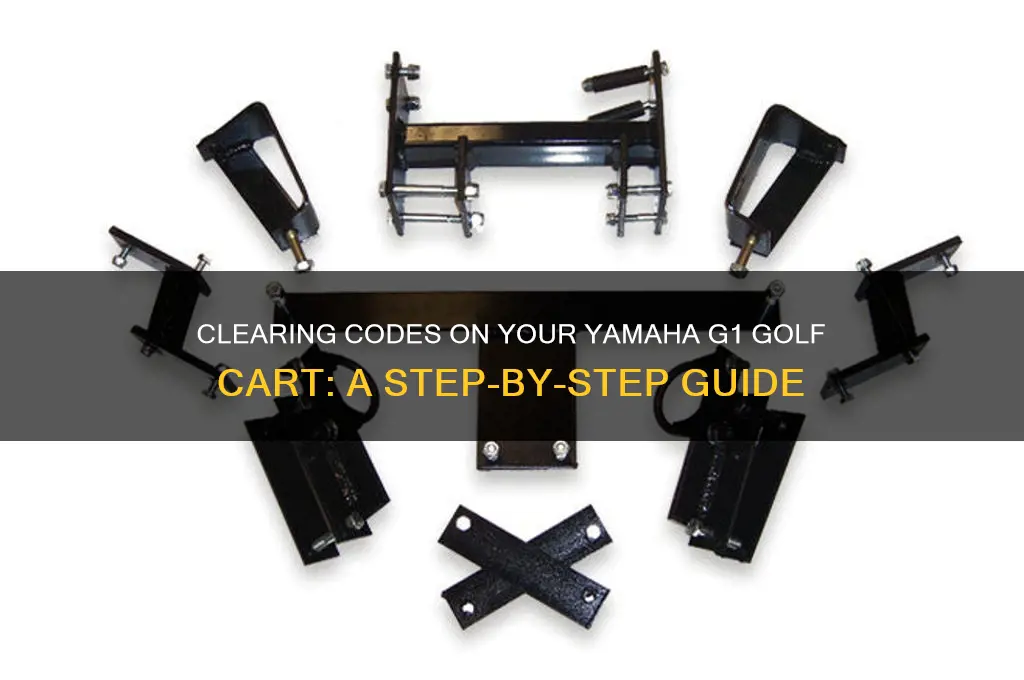how to clear the codes on yamaha g1 golf cart