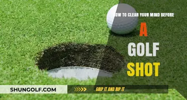 Mastering Mental Clarity: A Golfer's Guide to Pre-Shot Focus