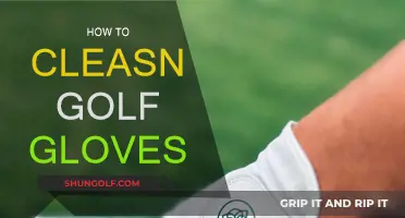 Golf Gloves: Cleaning and Maintenance Tips