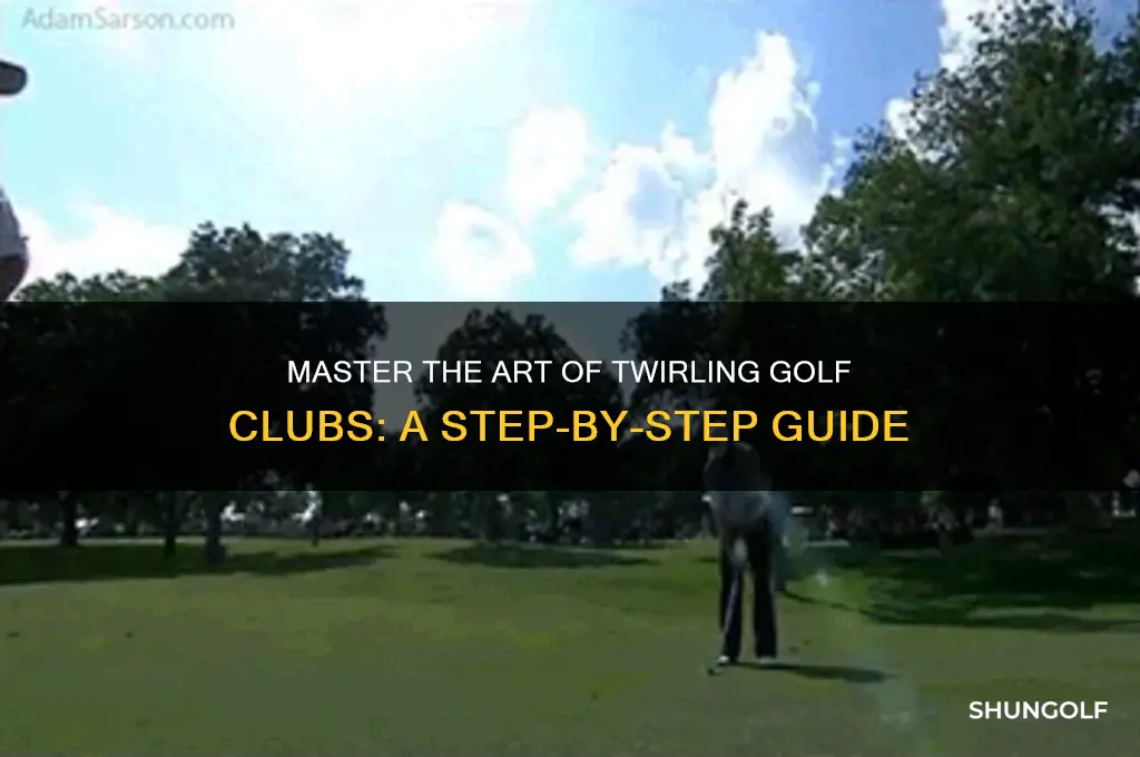 how to club twirl golf