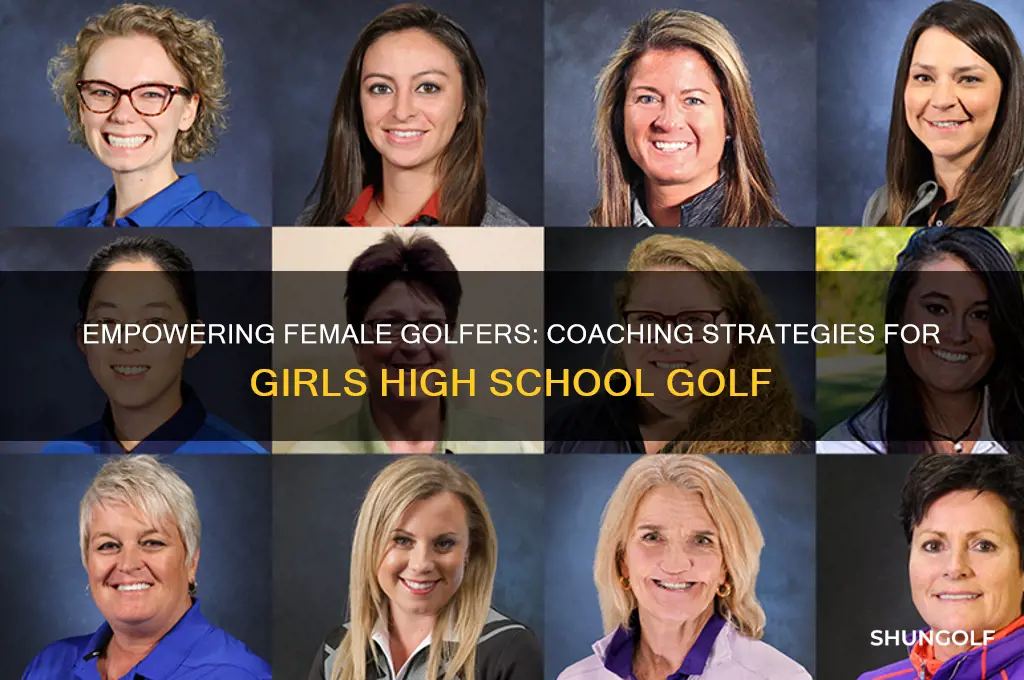 how to coach girls high school golf