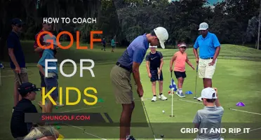 Coaching Golf for Kids: Tips and Tricks