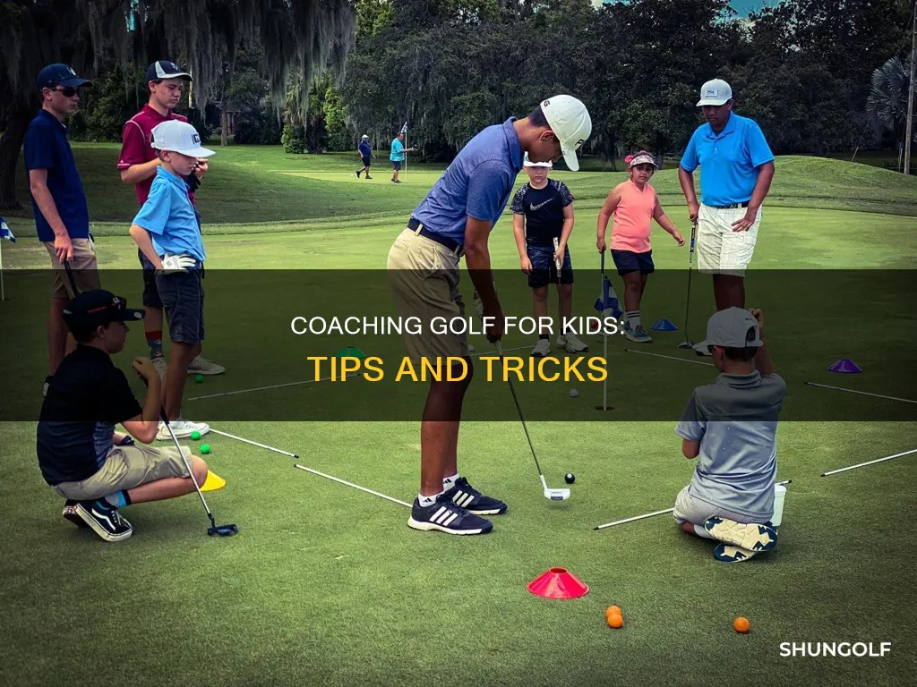 how to coach golf for kids