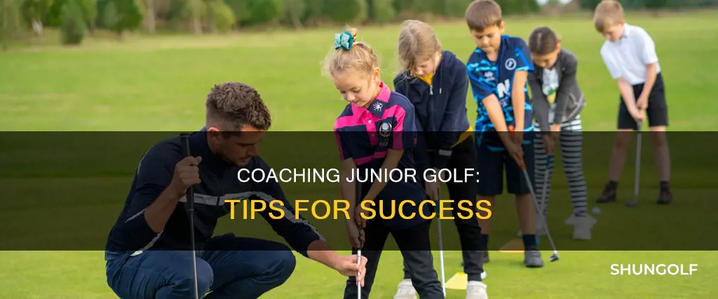 how to coach junior golf