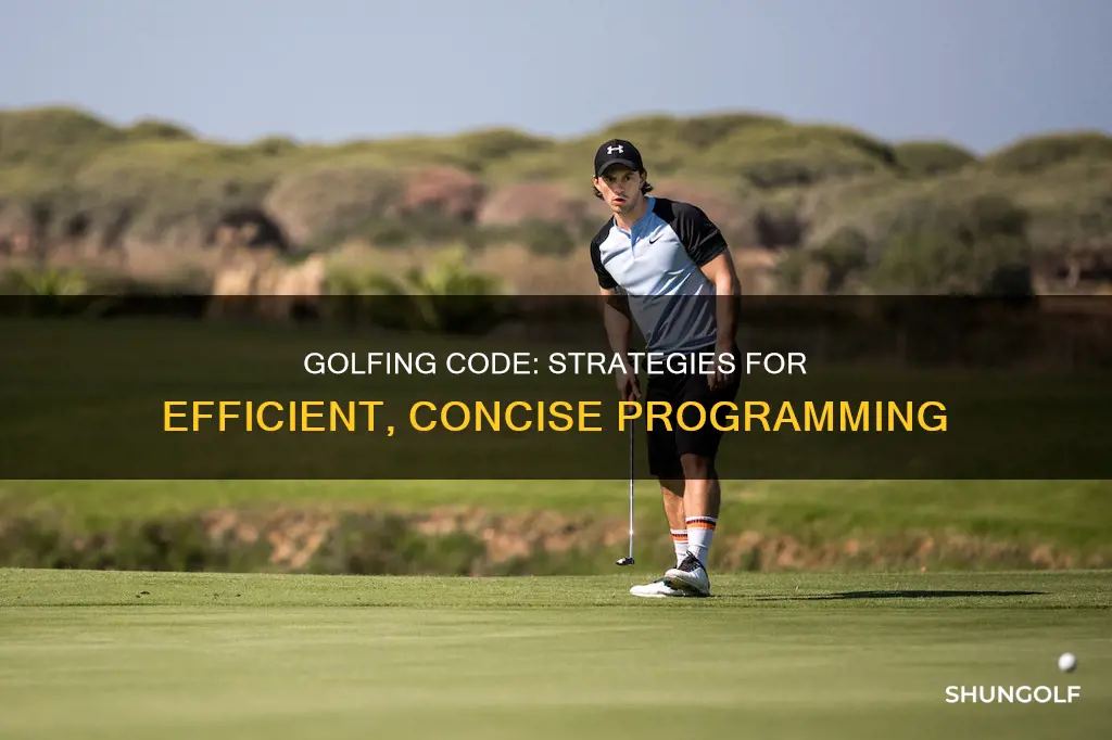 how to code golf