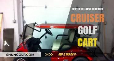 Easy Steps to Collapse Your Tour Trek Cruiser Golf Cart