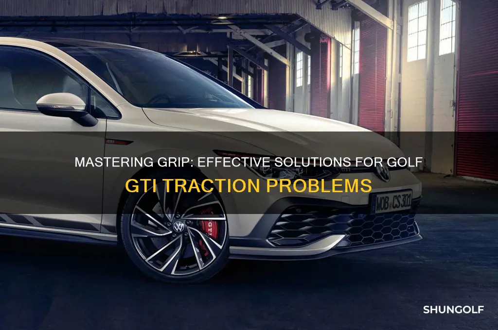 how to combat golf gti traction issues