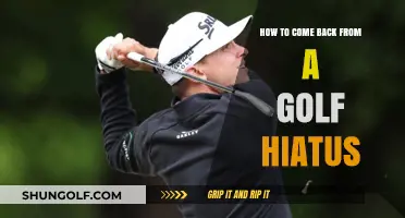 Reviving Your Golf Game: Tips for Returning After a Long Break
