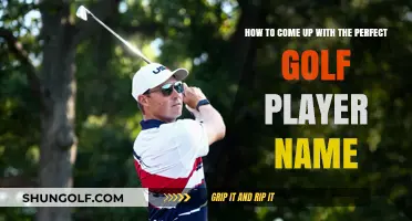 Crafting Your Signature Swing: The Art of Choosing a Golf Player Name
