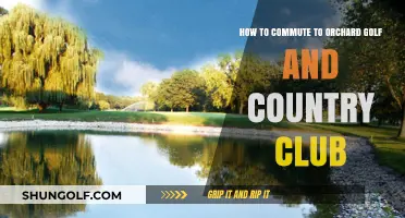 Easy Commute Guide to Orchard Golf and Country Club