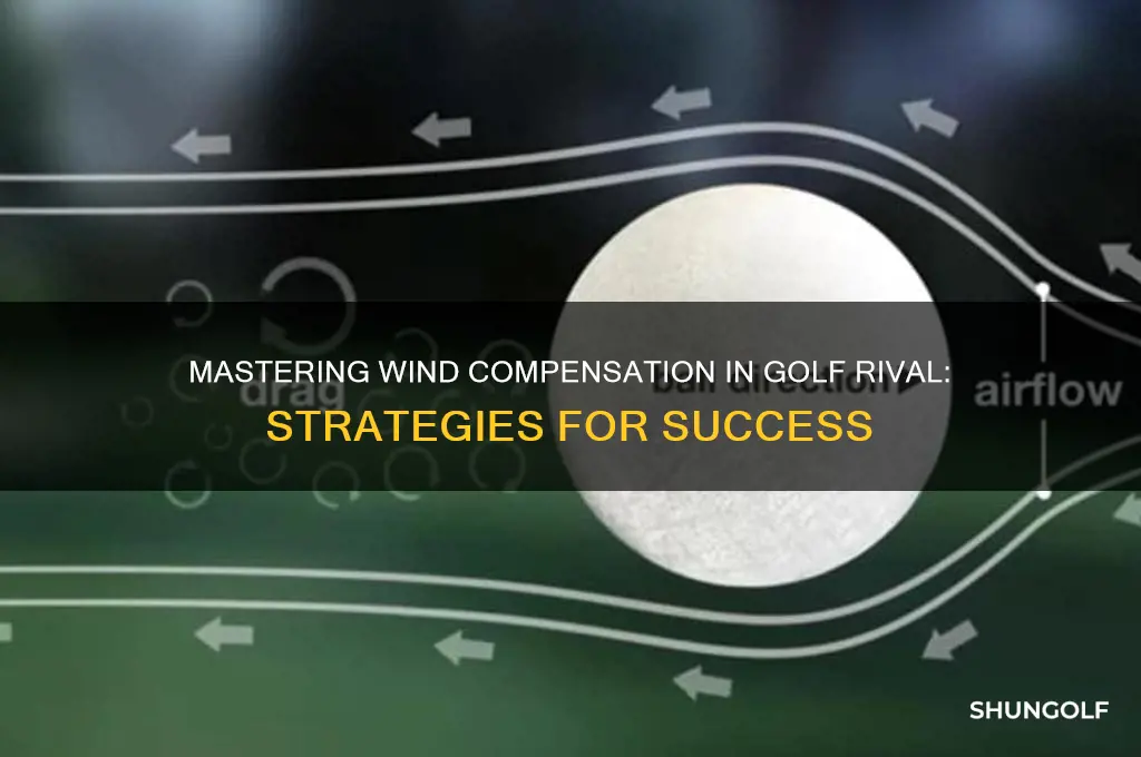 how to compensate for wind in golf rival