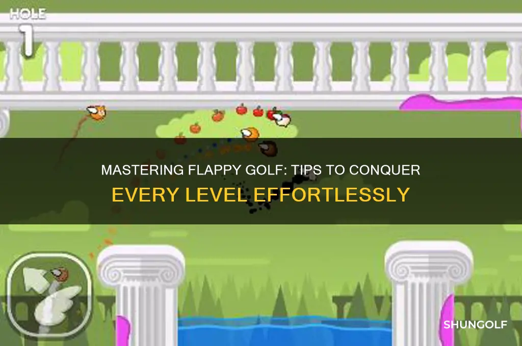 how to complete all flappy golf levels