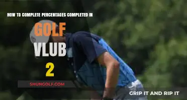 Mastering Percentage Completion in Golf Club 2: Tips and Tricks