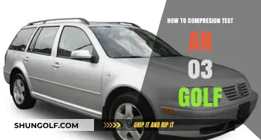 Compression Testing Your 03 Golf: A Step-by-Step Guide