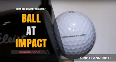 Maximizing Your Swing: The Art of Compressing a Golf Ball at Impact