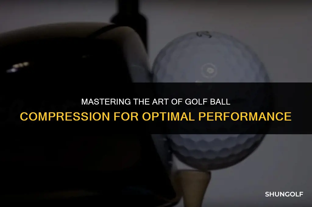 how to compress a golf ball hip &amp