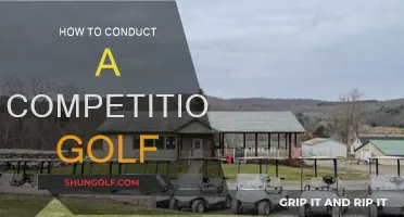Conducting a Competition: Golf Edition