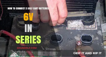 Connect Golf Cart Batteries: 6V Series Setup Guide