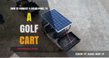 Easy Guide: Connecting Solar Panels to Your Golf Cart for Eco-Friendly Power