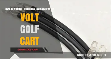 Easy Guide to Connecting Battery Indicators on 48V Golf Carts