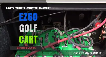 Easy Steps to Connect Battery Cable to EZGO Golf Cart Motor