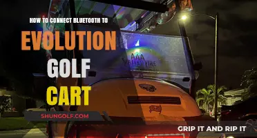 Easy Steps to Connect Bluetooth to Your Evolution Golf Cart