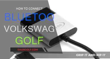 Volkswagen Golf: Connecting Bluetooth, Step-by-Step
