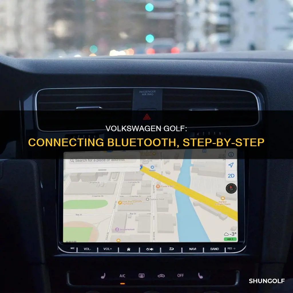 how to connect bluetooth volkswagen golf