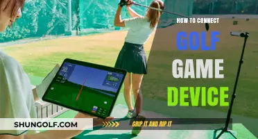 Mastering Your Swing: A Guide to Connecting Your Golf Game Device