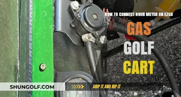 Connecting an Hour Meter to Your EZGO Gas Golf Cart: A Step-by-Step Guide
