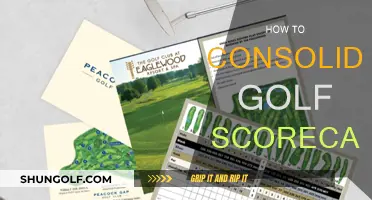 Consolidating Golf Scorecards: A Simple Guide to Better Record-Keeping