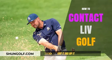 Get in Touch with LIV Golf: A Comprehensive Guide