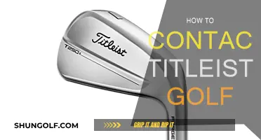 Contacting Titleist Golf: A Step-by-Step Guide