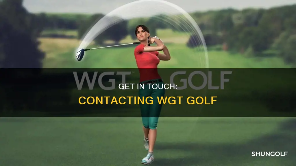 how to contact wgt golf