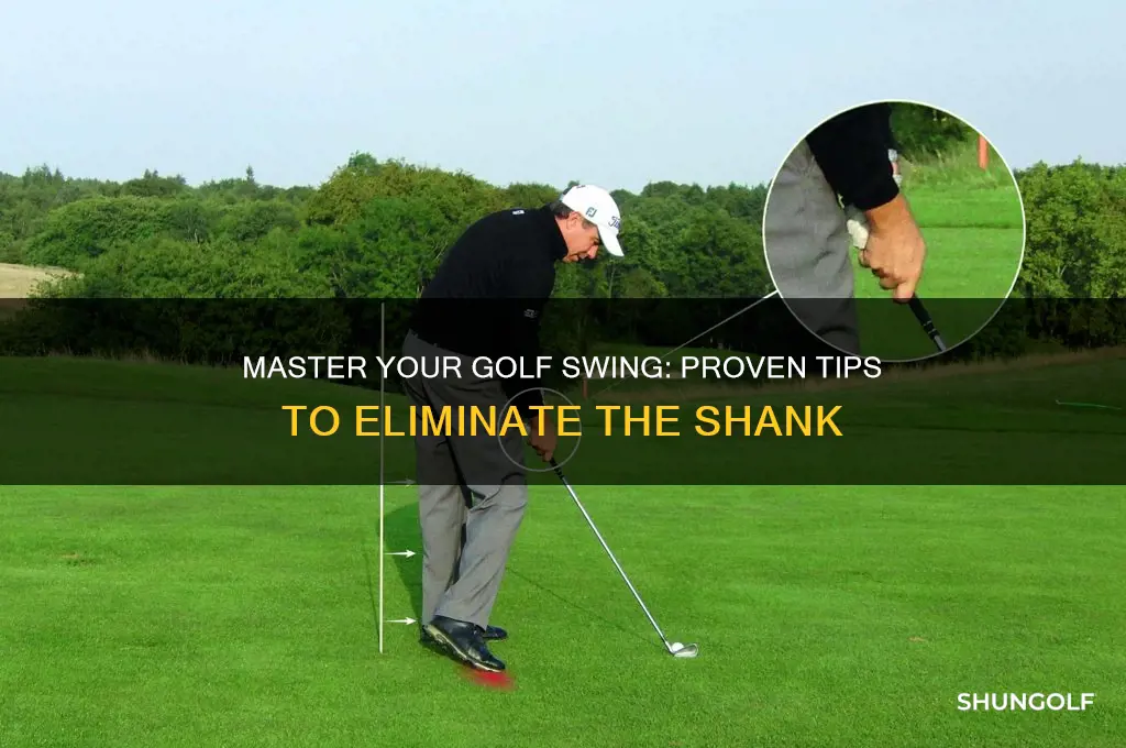 how to control a shank in golf