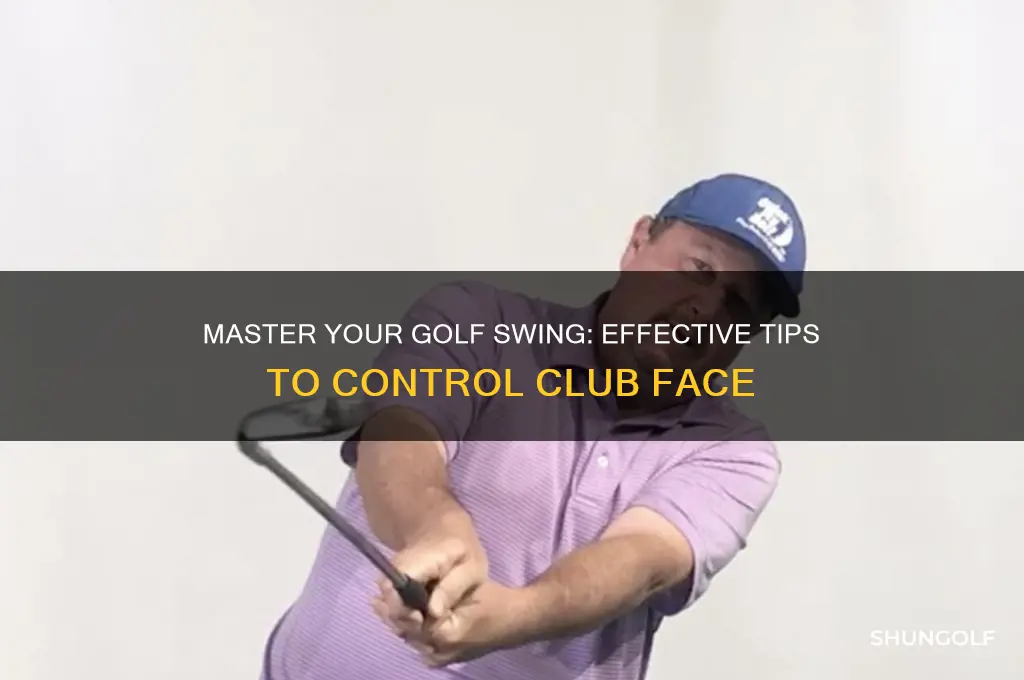 how to control club face golf