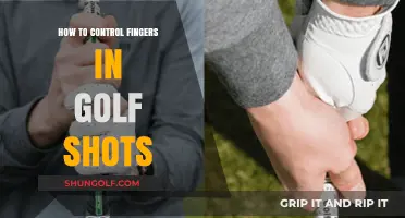 Mastering Finger Control: The Key to Precision in Golf Shots
