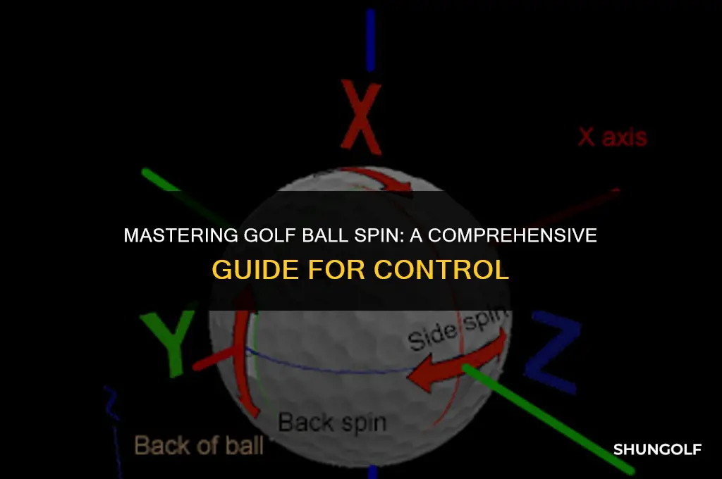 how to control golf ball spin