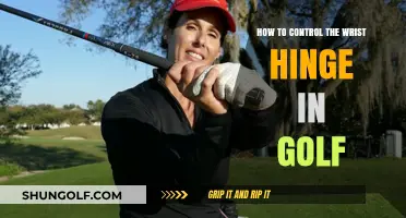 Mastering the Wrist Hinge: A Guide to Golf Swing Control