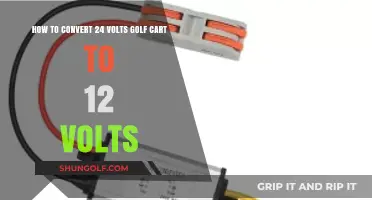 Simplify Your Golf Cart: Converting 24V to 12V System Guide