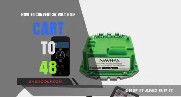 Upgrade Your Golf Cart: 36V to 48V Conversion Guide